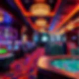 The Allure of a Modern Casino Floor Luxurious gaming environment showcasing a vibrant casino floor