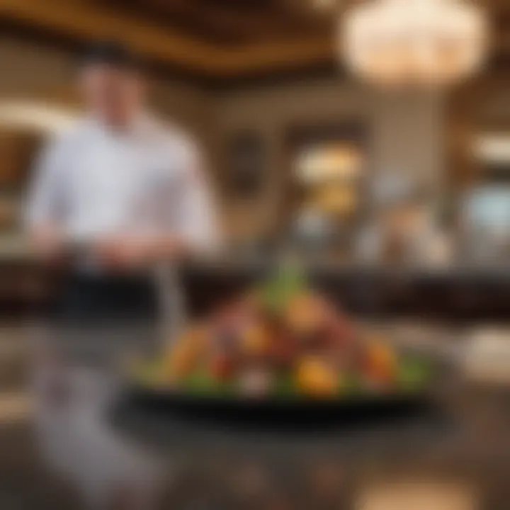 Luxurious dining options available at Belterra Casino