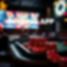 Visual representation of betting app bonuses and promotions