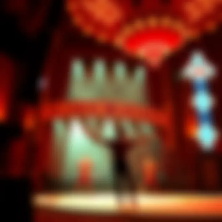 Captivating Performances at Circus Circus Entertainment stage showcasing a captivating circus performance