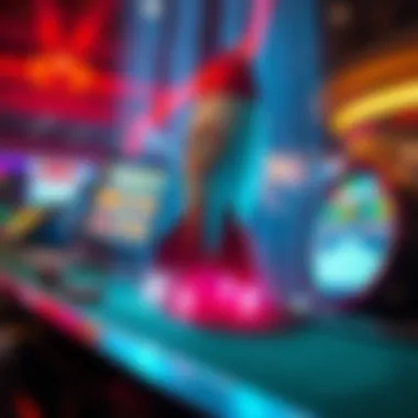 A captivating graphic depicting the cultural impact of gambling trends influenced by innovative games.