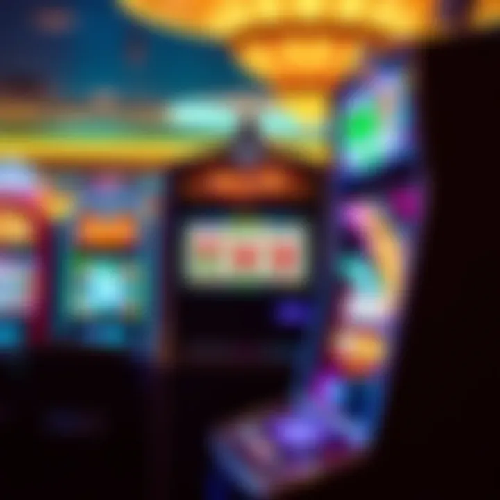 Vibrant AGS Slot Machine A vibrant AGS slot machine with engaging graphics and themes.