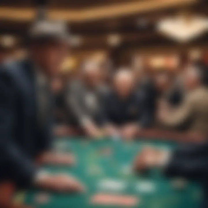 Vintage poker event at Binion's featuring iconic players