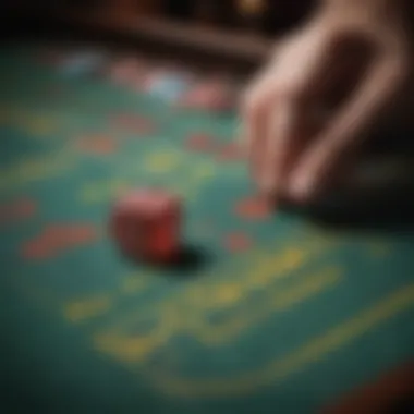 Illustration of different betting strategies in craps