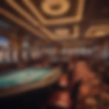 Luxurious Casino Ambiance Luxurious casino ambiance showcasing free gaming experiences