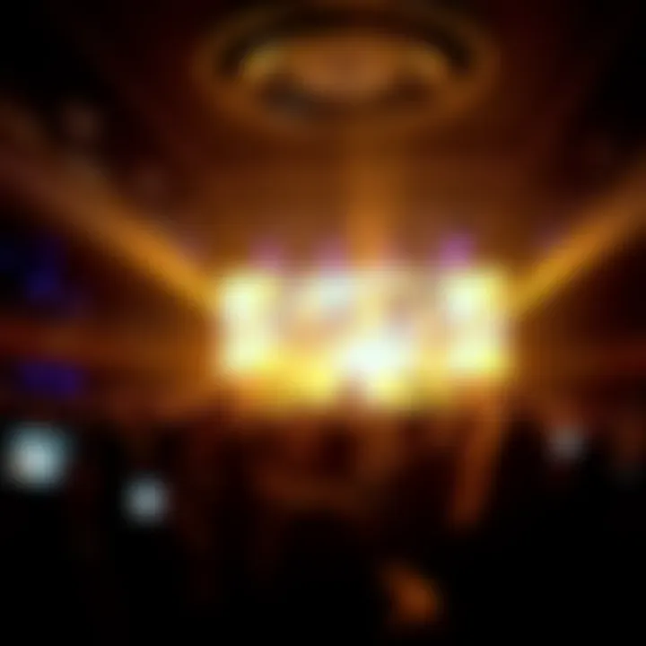 Live DJ Performance Creating Electric Energy DJ performing live set in front of an enthusiastic crowd at Encore