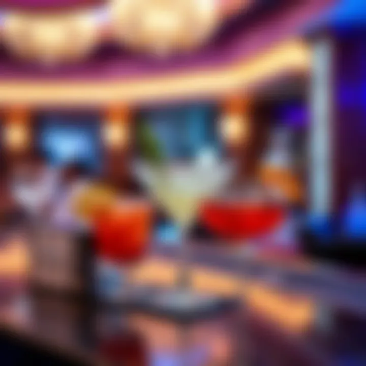 Artfully Crafted Cocktails at Encore Exquisite cocktails served at Encore with eye-catching presentation