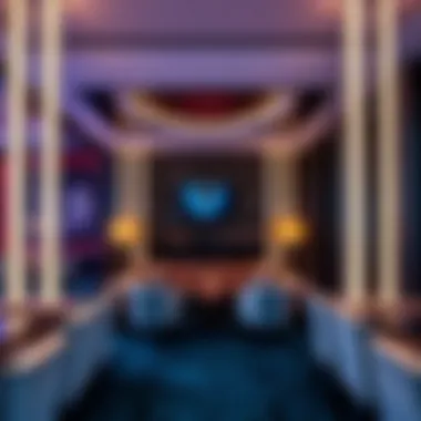 Elegant Lounge Experience at Encore Luxurious lounge area with stylish decor at Encore