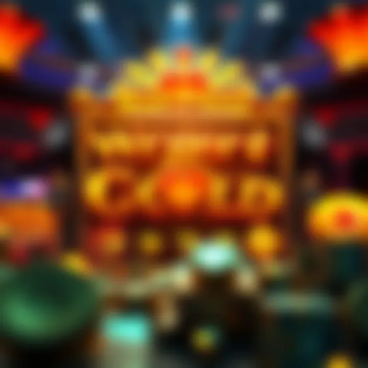 Vibrant Reels of Heart of Gold Slot Representation of the Heart of Gold slot game showcasing its vibrant reels