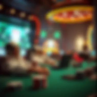 Future Trends in Online Gaming A futuristic representation of trends in online gaming