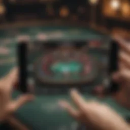 Overview of Full Tilt Poker App Interface