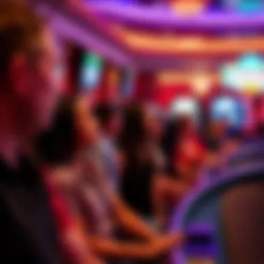 Visitors Enjoying the Atmosphere at Livingston Casino Visitors enjoying their time at the Livingston Casino