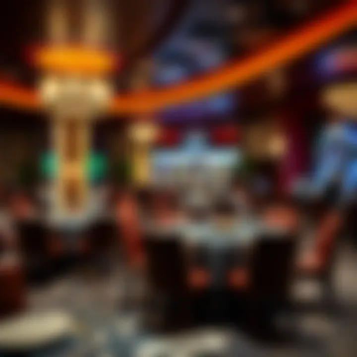 Gourmet Dining at Seminole Hard Rock Casino Hotel Elegant dining setting featuring a variety of gourmet dishes