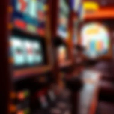 Control Panel Mechanics of Poker Slots A close-up of the poker slot machine's control panel with buttons and levers