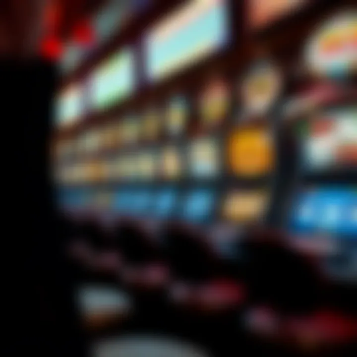 Popular Video Poker Titles An array of video poker game titles displayed on a casino floor