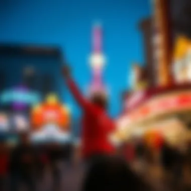 Captivating Street Performance A captivating street performance showcasing talent