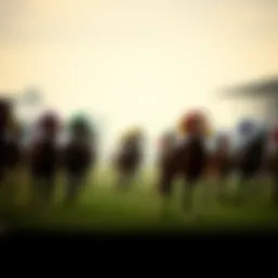 A historical representation of the Grand National event.