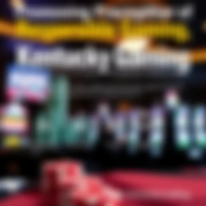 Promoting Responsible Gaming in the Kentucky Lottery Infographic on responsible gaming practices for lottery players