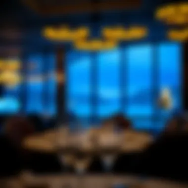 Dining Experience at Lakeside Inn Elegant dining setup inside Lakeside Inn and Casino