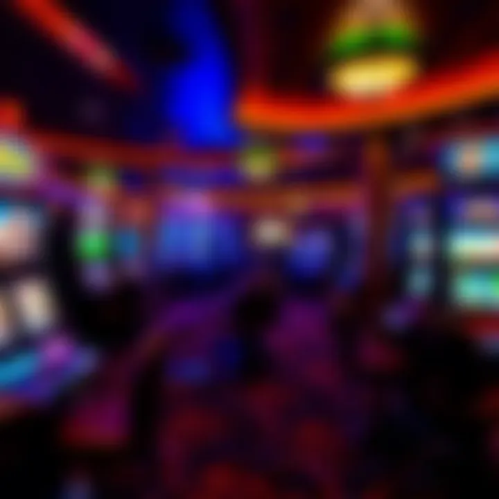 Gaming Floor at Lakeside Inn and Casino Exciting gaming floor of Lakeside Inn and Casino