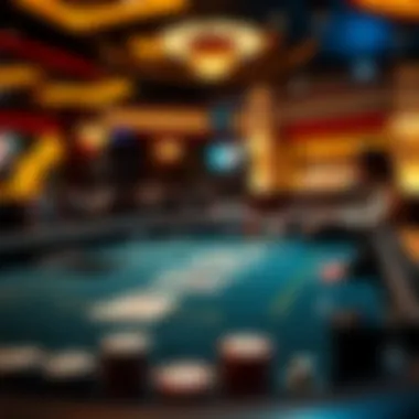 Strategic overview of a blackjack table