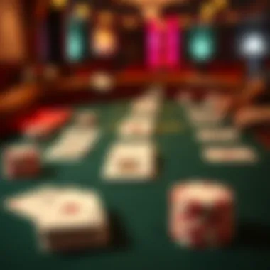 Strategic Card Layout Strategic card layout for double deck blackjack