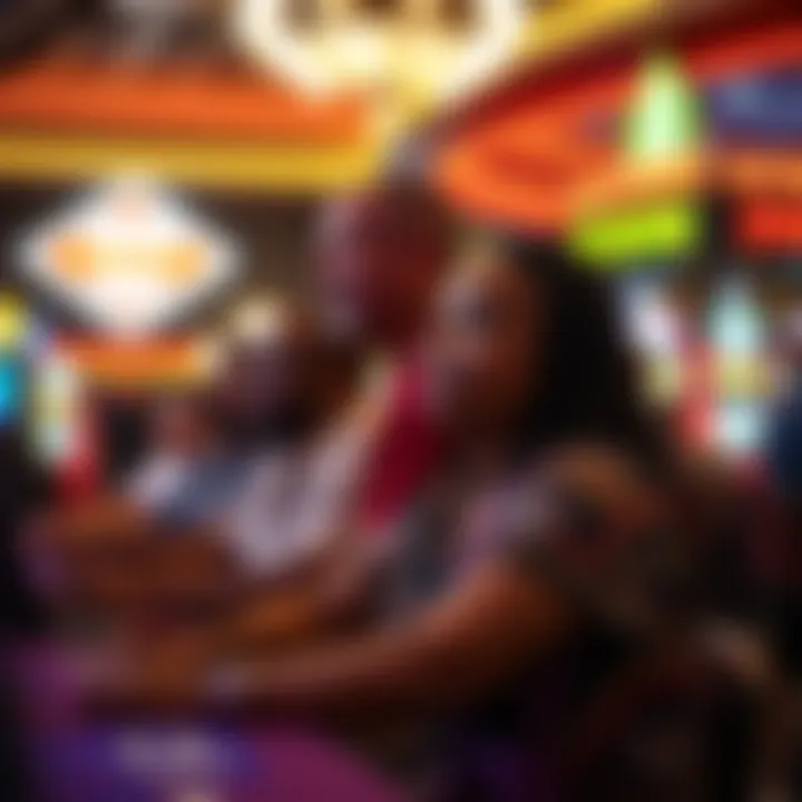 Community Engagement at Miccosukee Casino Community members participating in a local event at the casino