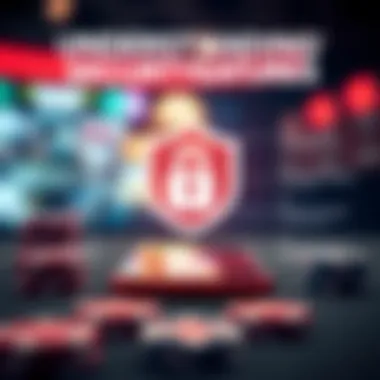 Understanding Security Features in Poker Applications Graphical representation of poker app security features and encryption