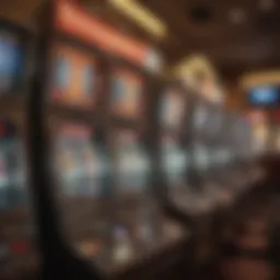 Dazzling display of Quick Hits Vegas slot machines