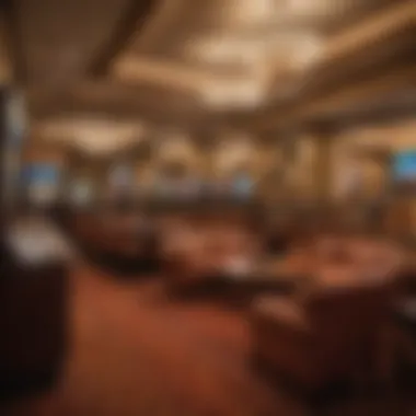 Luxurious Accommodations at South Point Luxurious room at South Point Casino showcasing comfort and style