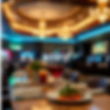 Culinary Delights at Station Casinos Luxurious dining area with a diverse menu in a Station Casino