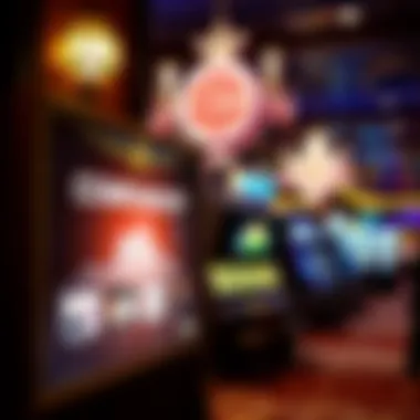 Casino Promotions for Complimentary Services Promotional signage highlighting complimentary services offered by casinos