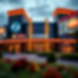 Exterior view of the new Pennsylvania casino