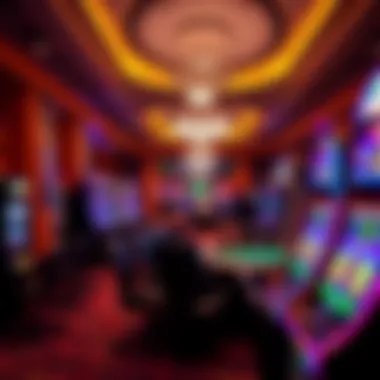 Diverse Gaming Options Awaiting Enthusiasts Interior gaming area showcasing various tables and machines