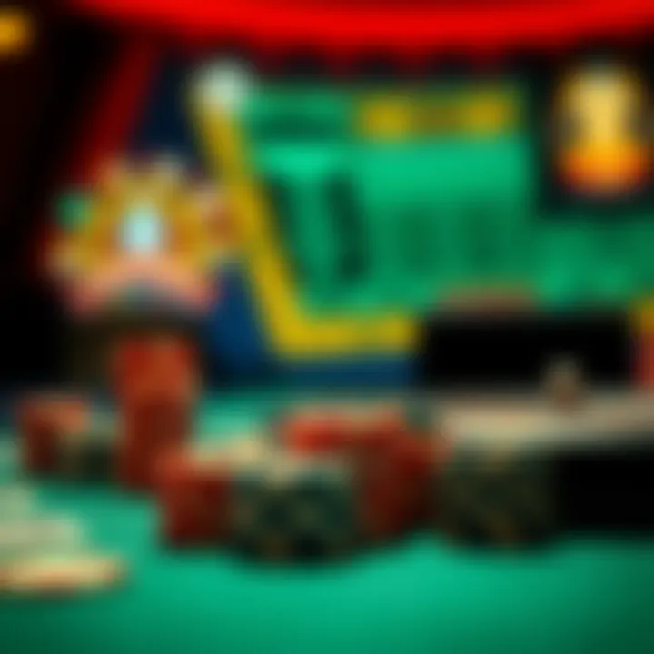 A visual representation of responsible gambling practices and guidelines.