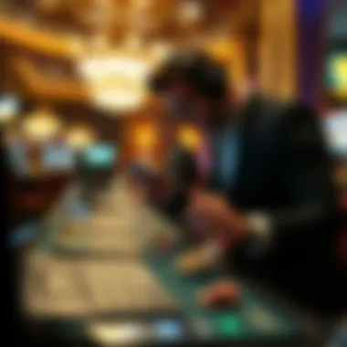 A secure online transaction process for gambling platforms.