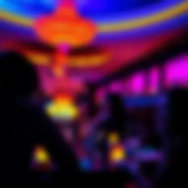 Vibrant Evening Experience at The Palm Guests enjoying a vibrant evening at The Palm