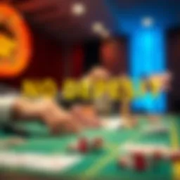 No deposit bonus code concept