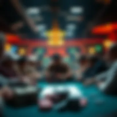 The Evolution of the Poker Community A digital representation of the poker community's evolution