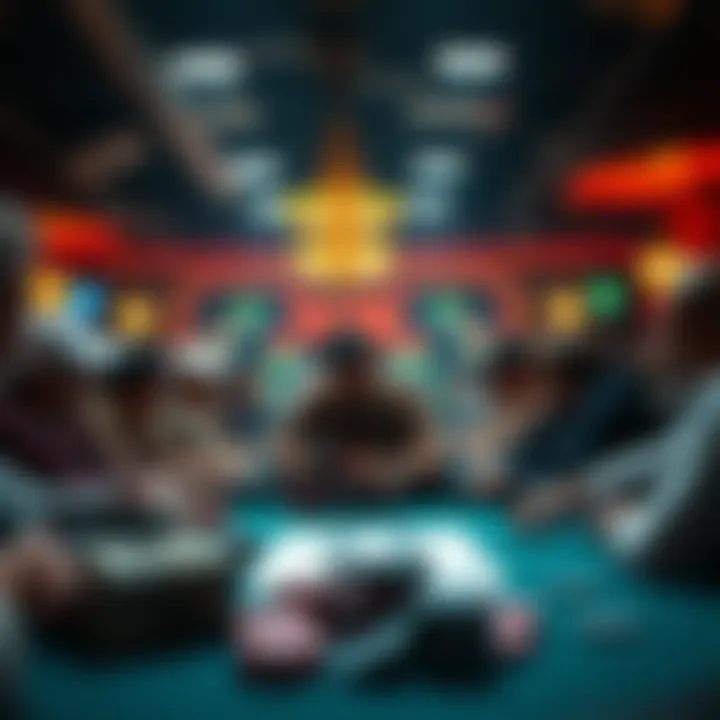 The Evolution of the Poker Community A digital representation of the poker community's evolution