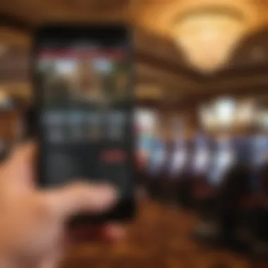 Image depicting security features integrated into the Valley Forge Casino app