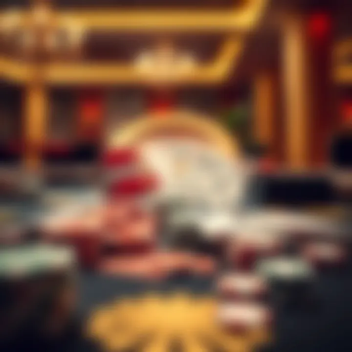 Diverse Selection of Casino Packages Diverse selection of victory casino packages laid out attractively