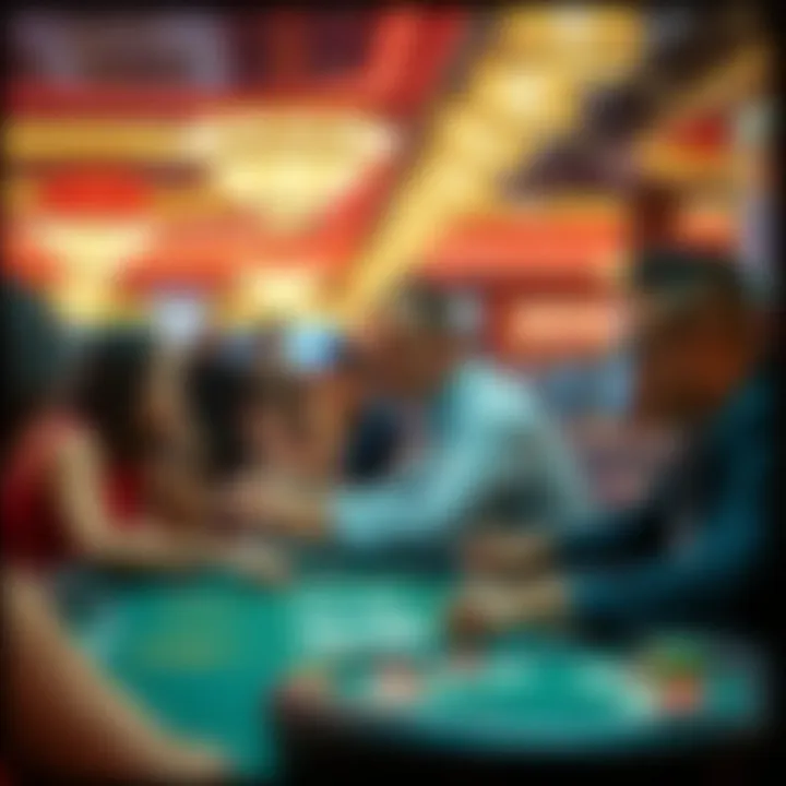 Engaging Atmosphere at Victory Casino Individuals engaged in an entertaining casino atmosphere